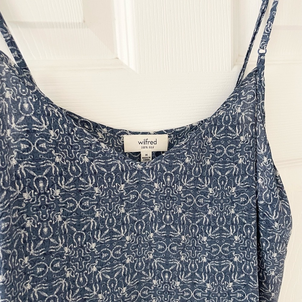 Aritzia Wilfred 100% Silk Camisole